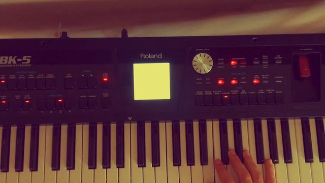 Roland BK-5 cover - Bajm, Podsiadło - Co mi Panie dasz смотреть онлайн