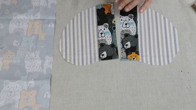 шьём детскую жилетку. Крой, карман в боковом шве с листочкой