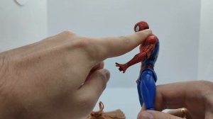 Фигурка Человек-паук 2009 года от Hasbro. Spider-man Rocket Armor figure