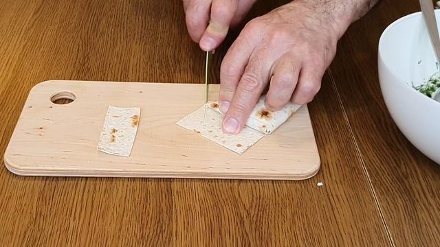 Завтрак просто Находка! Хрустящие Конвертики из Лаваша / Ленивая Самса, треугольники из лаваша!
