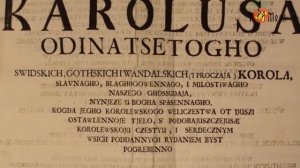Надгробная речь шведского короля Карла XI написана всё ещё ПО РУССКИ! 1697