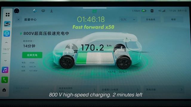 XPeng G9 : 200 km range added by 5 mins of charging смотреть онлайн