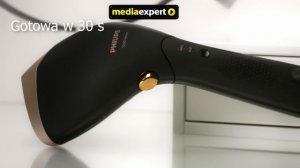 Błyskawiczny sposób na ubrania bez zagnieceń? Poznaj parownicę PHILIPS STH7060/80! | Media Expert