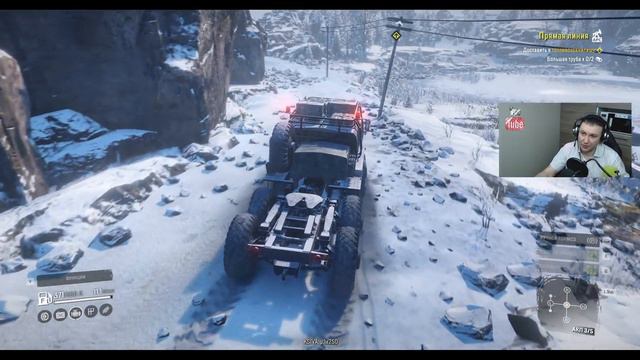 SnowRunner: Амур (РФ). Корпорация Амур Петролиум Компани. Контракт - Прямая линия! смотреть онлайн