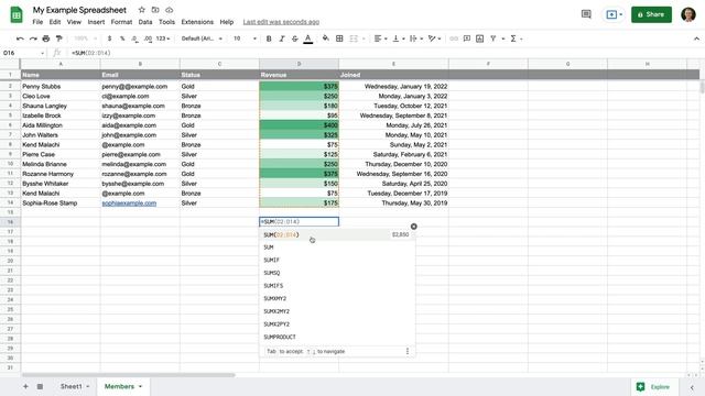 Google Sheets Tutorial For Beginners // 2022 Edition
