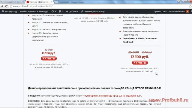 Профессиональный бухгалтерский и налоговый учет в 1С:Бухгалтерия 8 ред. 3.0