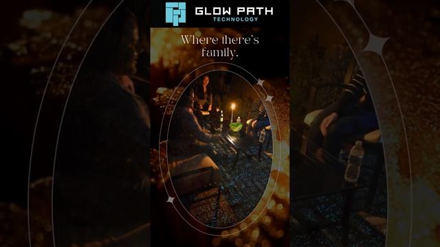 Holiday Lights with Glow Path! Family Memories and Life Moments with Glow Path Technology #shorts