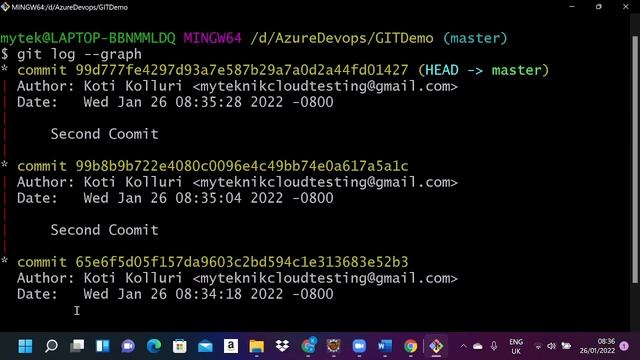 GIT Revert Command - Undo Single And Multiple Commit Changes In Local Repository смотреть онлайн