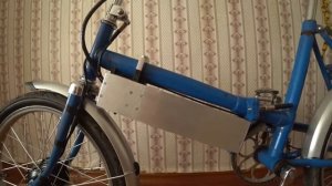 Электропривод на велосипед Кама.