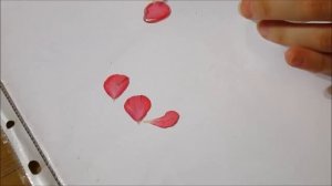 Эпоксидная смола. Лепестки герани.