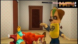 Дружок и гена зарубились в коридоре на Матч TV