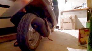 Запуск и звук двигателя honda dio 35 SR