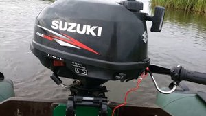 Мой новый мотор Suzuki DF 2,5
