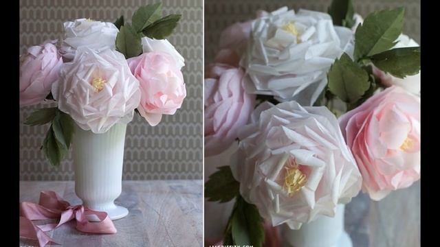 Креативные идеи цветов из бумаги и салфеток своими руками смотреть онлайн