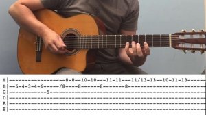 To The Moon And Back by Savage Garden, guitar solo with Tabs.