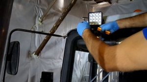 Установка светодиодных LED фары на МТЗ  Беларус 82 / Installing LED lights on MTZ Belarus 82