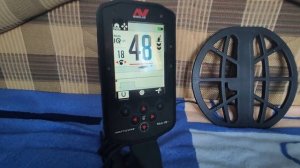 Minelab Manticore проверил тест с серьгой.