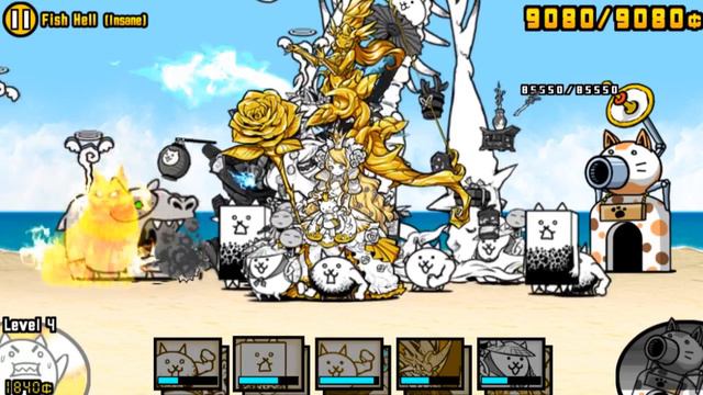 Крутой кот РОБОТ ! ( Battle Cats )