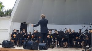 "Ноктюрн" Летняя эстрада Литературного квартала. Выступление с оркестром ДМШ No2 им. М.И.Глинки
