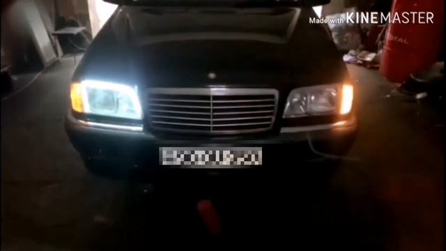 MERCEDES W202.. ON FARAYA LED AXAN DONME ISIQLARIN QURAWDIRILMASI смотреть онлайн
