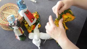Мастер-класс "Кукла семья"
