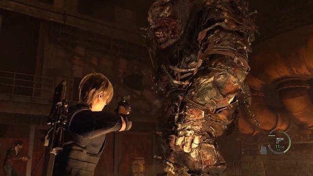 Resident Evil 4 прохождение боссов : 12. Эль Гиганте + Эль Гиганте в броне