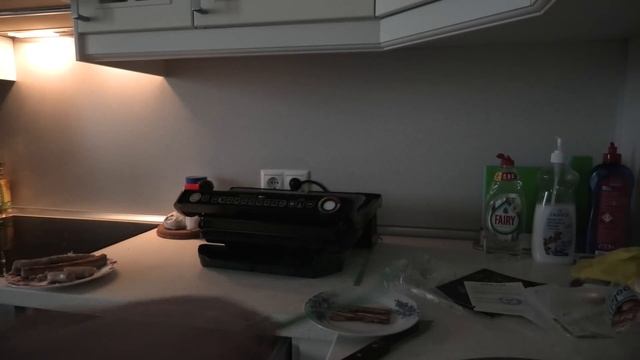 Гриль Tefal Optigrill+ XL GC722834 анбогинг и готовка