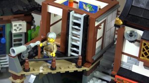 LEGO Ninjago Порт Ниндзяго Сити 70657 подробный Обзор