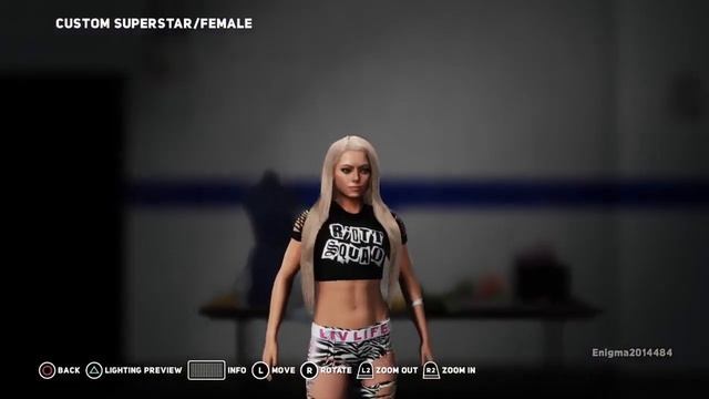 WWE 2k18 Liv Morgan Caw.mp4