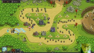Kingdom Rush (Ветеран) → Руины Акарота - Железное Испытание