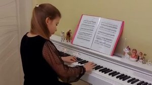 Г. Ф. Гендель "Куранта". Софія Тесленко 4 клас