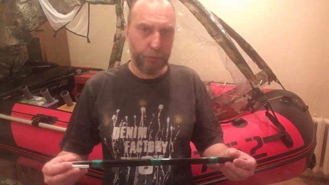 Ходовой тент для лодки ПВХ смотреть онлайн