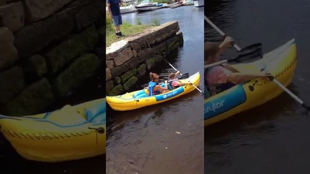 Inflatable kayak