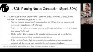 VMM2020: Dynamic Speculative Optimizations for SQL Execution in Apache Spark