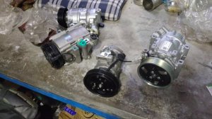 #howto all cars#old new ac# compressor#mi car ac#in mayapuri Delhi brand New old#compressor#ac