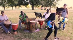 West African Dance Instructional Dance Class: KuKu Style