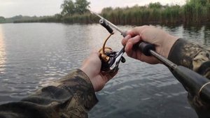Рыбалка на хищника после дождя.