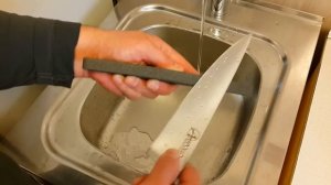 Точим поварской нож  (мега гайд) как заточить кухонный нож.