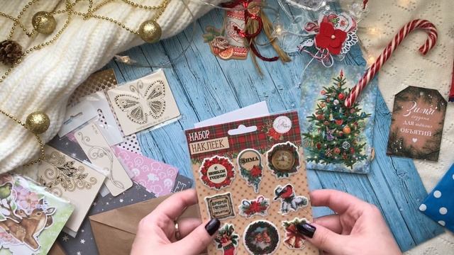 Скрапбукинг \ Подарочек от Тайного Санты и коллекция от Scrapmir Funny Friends смотреть онлайн