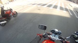 Ducati Monster 400 & Honda CB 400