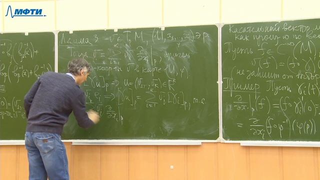 Кратные интегралы и теория поля 11. Касательное пространство. Дифференциал. смотреть онлайн