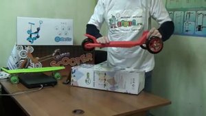 Обзор Самокат детский трехколесный Scooter L-504