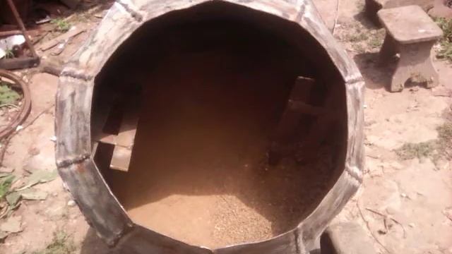 бетономешалка из 200 литровои бочки доделана. смотреть онлайн