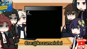 BSD school react tik tok || Soukoku, Shin Soukoku, RanPoe Part 2