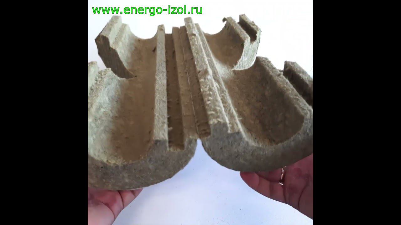 Тройники ЧЕШУЯ ТР-КФ Кашированные фольгой минераловатные теплоизоляционные фольгированные кф