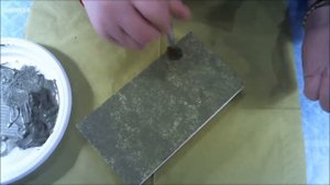 Имитация бархатной поверхности. Университет декупажа. Наталья Блисс