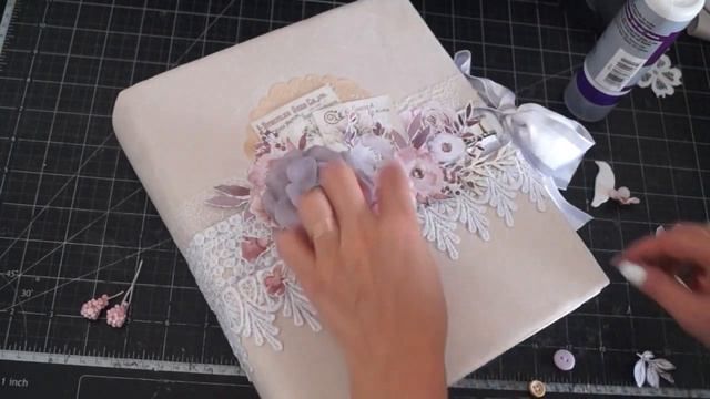 ДЕКОРИРОВАНИЕ ОБЛОЖКИ АЛЬБОМА, МАСТЕРКЛАСС. tutorial смотреть онлайн