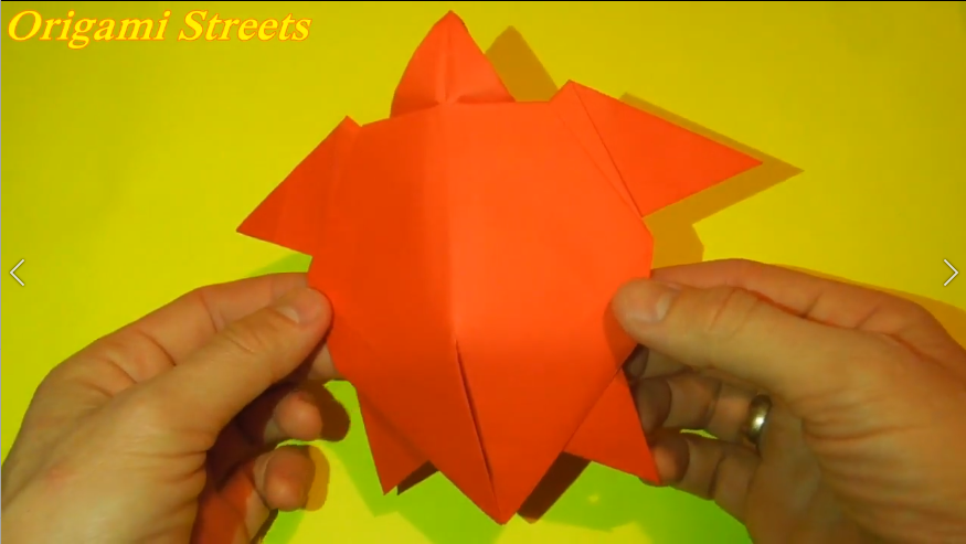 Как сделать черепаху из бумаги. Оригами черепаха.mp4 смотреть онлайн