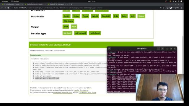 How to install CUDA on UBUNTU(Linux) | CUDA installation смотреть онлайн