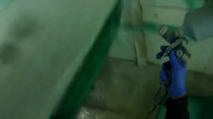 Покраска деревенской оки